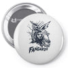 night of the fangaroo Pin-back button