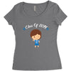 class o f 2019 .cool boy. Women's Triblend Scoop T-shirt