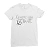 compression of time Ladies Fitted T-Shirt