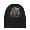 polygon bear graphic Baby Beanies