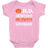obsessive halloween disorder Baby Bodysuit