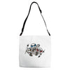 power war boys Adjustable Strap Totes