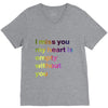 I miss you my heart is empaty wİthout you (2) V-Neck Tee