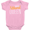 educated natural queen1 Baby Bodysuit