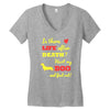 mans best friend Women's V-Neck T-Shirt