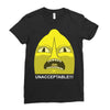 Unacceptable Ladies Fitted T-Shirt