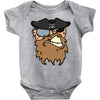 pirates face Baby Onesie