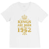 kings are born in 1962 V-Neck Tee