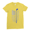 golfing Ladies Fitted T-Shirt