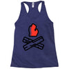 let's go camping Racerback Tank