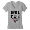 Girl Power Future Is Female Women's V-Neck T-Shirt