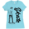skate Ladies Fitted T-Shirt