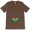 Two Peas In a Pod Twin Chocolate Babies T-Shirt