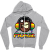 music Zipper Hoodie