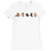 psycho animals Ladies Fitted T-Shirt