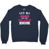 yes dogs are my children. get over it Crewneck Sweatshirt