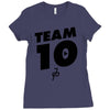 Team 10 Jake Paul Ladies Fitted T-Shirt