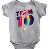 team 10 Baby Onesie