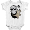 hockey mask halloween Baby Bodysuit