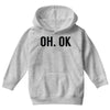 oh ok awesome Youth Hoodie