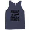 weekend rugby forecast beer pub drink Tank Top
