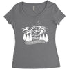i hate people Women's Triblend Scoop T-shirt