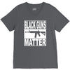 black guns matter V-Neck Tee