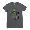 i'm in a pocket Ladies Fitted T-Shirt