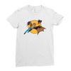 bat man and robin Ladies Fitted T-Shirt