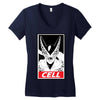 cell Women's V-Neck T-Shirt