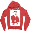 ashens hello Zipper Hoodie