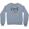 a biker life behind bars Crewneck Sweatshirt