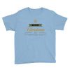 snow merry christmas Youth Tee
