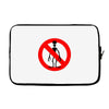 stop alien Laptop sleeve