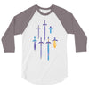master swords 3/4 Sleeve Shirt