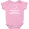 i'm an accurate shot Baby Onesie