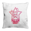 rock star daddy Throw Pillow