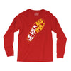 running we kick asphalt Long Sleeve Shirts