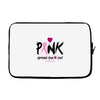 pink spread the hope Laptop sleeve