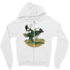 morning commute Zipper Hoodie