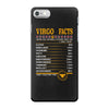 Virgo Facts Zodiac iPhone 7 Case
