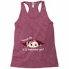 September Peeking Out Baby Girl Racerback Tank