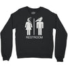 restroom for the recently deceased Crewneck Sweatshirt