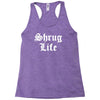 shrug life Racerback Tank