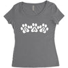 dad doggie Women's Triblend Scoop T-shirt
