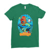 the little cthulhu Ladies Fitted T-Shirt