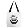 mens grandads bearded Tote Bags
