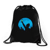 bat signal Drawstring Bags