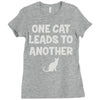 pet lover girls im one leads to another Ladies Fitted T-Shirt