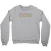boss funny Crewneck Sweatshirt